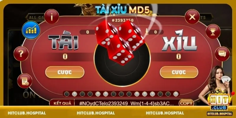 Cách xác minh kết quả Tài Xỉu MD5 tại HitClub dễ dàng