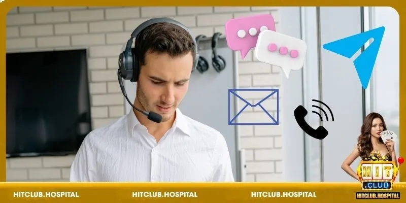 Các phương thức liên hệ phổ biến tại cổng game HitClub