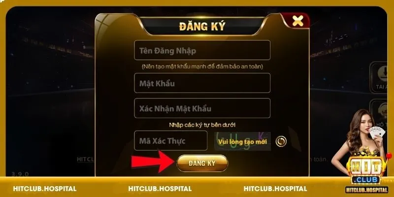 Hướng dẫn các bước đăng ký HitClub đơn giản