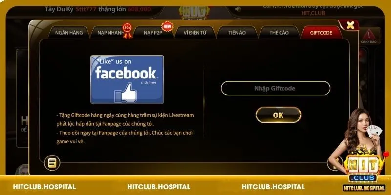 Hướng dẫn các bước nhận và nhập Giftcode HitClub chuẩn xác
