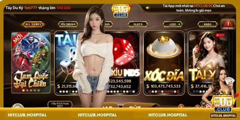 Khám phá kho game cực phẩm chỉ có tại HitClub