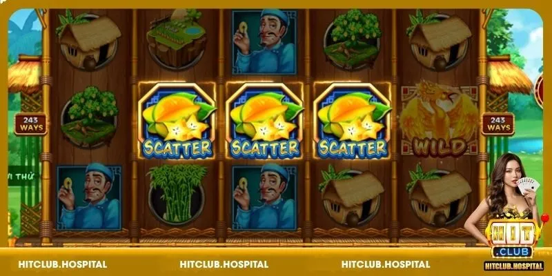 Phương pháp quay slot Ăn Khế Trả Vàng HitClub